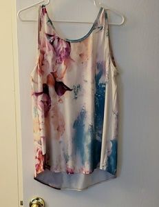 Danskin floral tank top